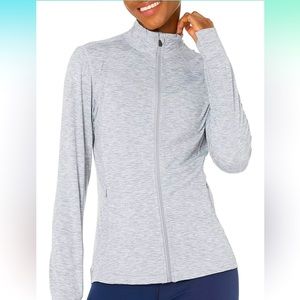 AMAZON ESSENTIALS | Women’s Brush Tech Stretch Full-Zip Jacket in S